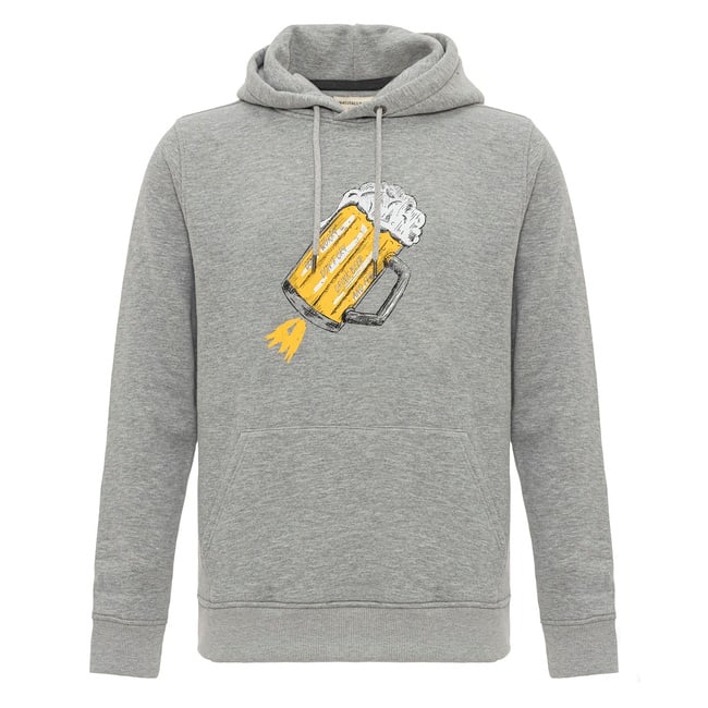  Routefield Helper Erkek Gri Sweatshirt