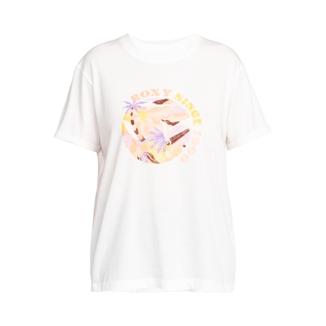  Roxy Summer Fun B Kadın Beyaz Tişört