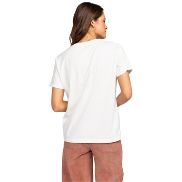  Roxy Summer Fun B Kadın Beyaz Tişört