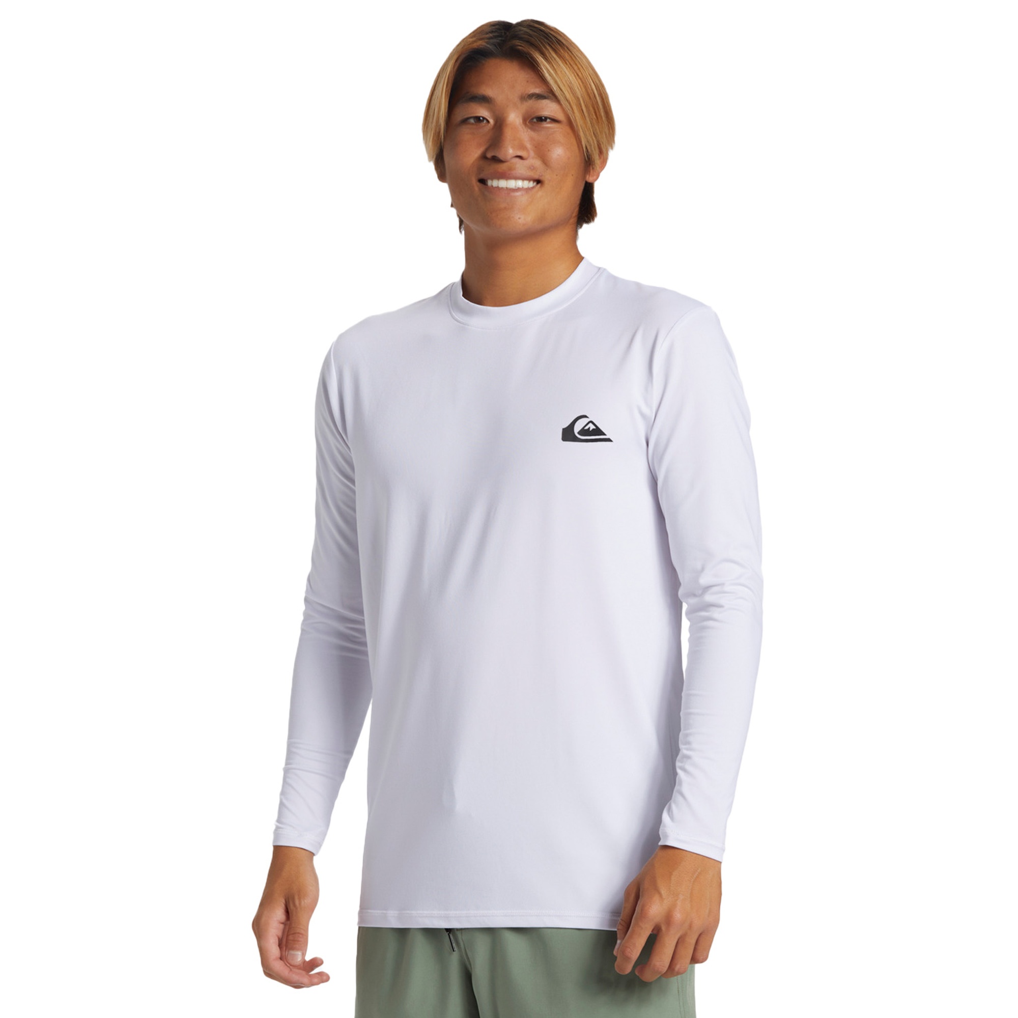 Quiksilver Everyday Surf Ls Erkek Beyaz Likra