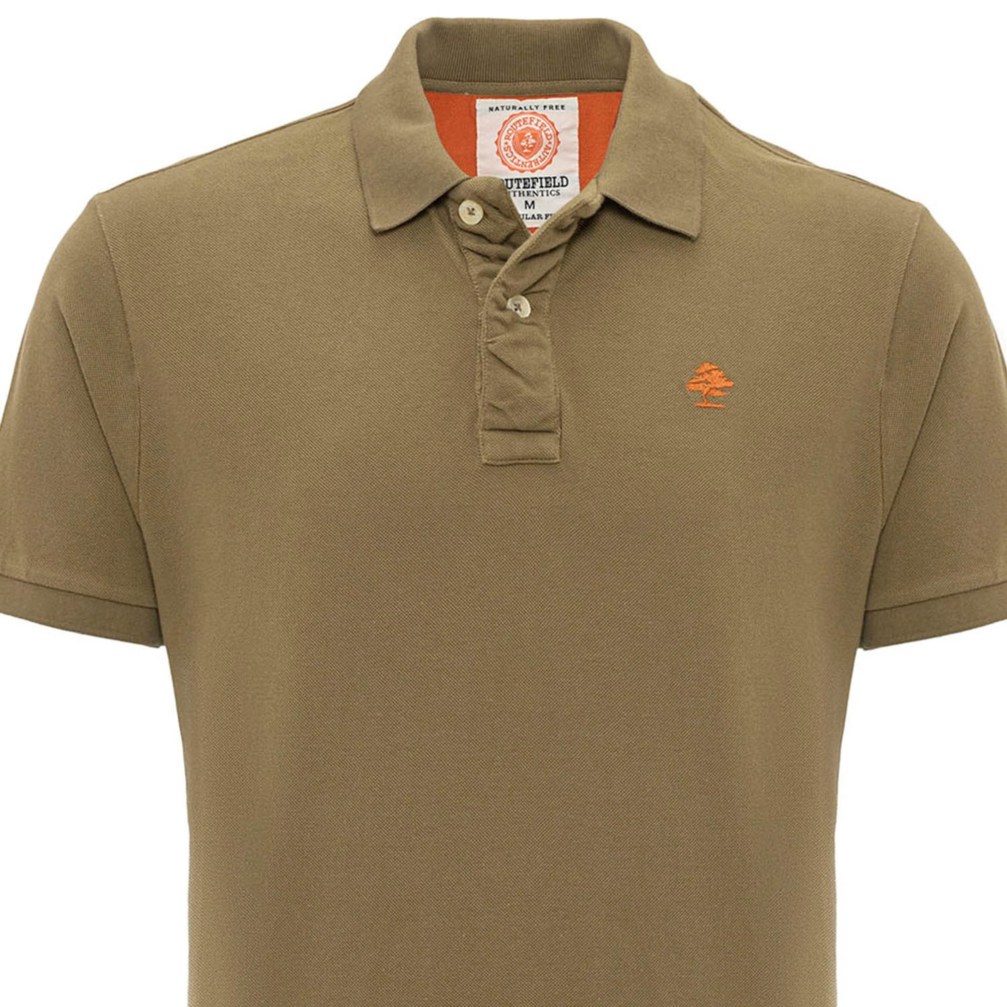 Routefield Partisan Erkek Yeşil Polo Tişört