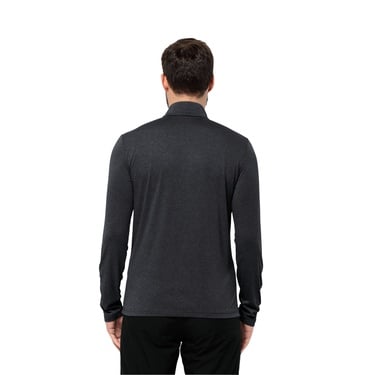  Jack Wolfskin Sky Thermal Hz Erkek Siyah İçlik Üst