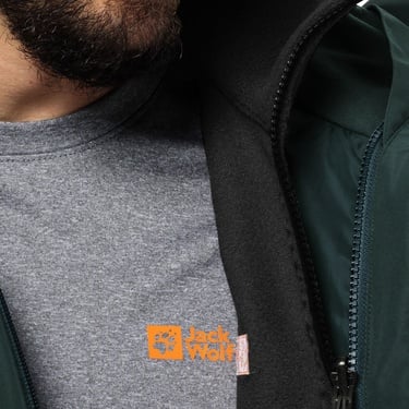  Jack Wolfskin Winterstein Fz Erkek Siyah Polar Ceket
