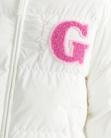  GANT Kadın Krem Hakim Yaka Logolu Bomber Ceket