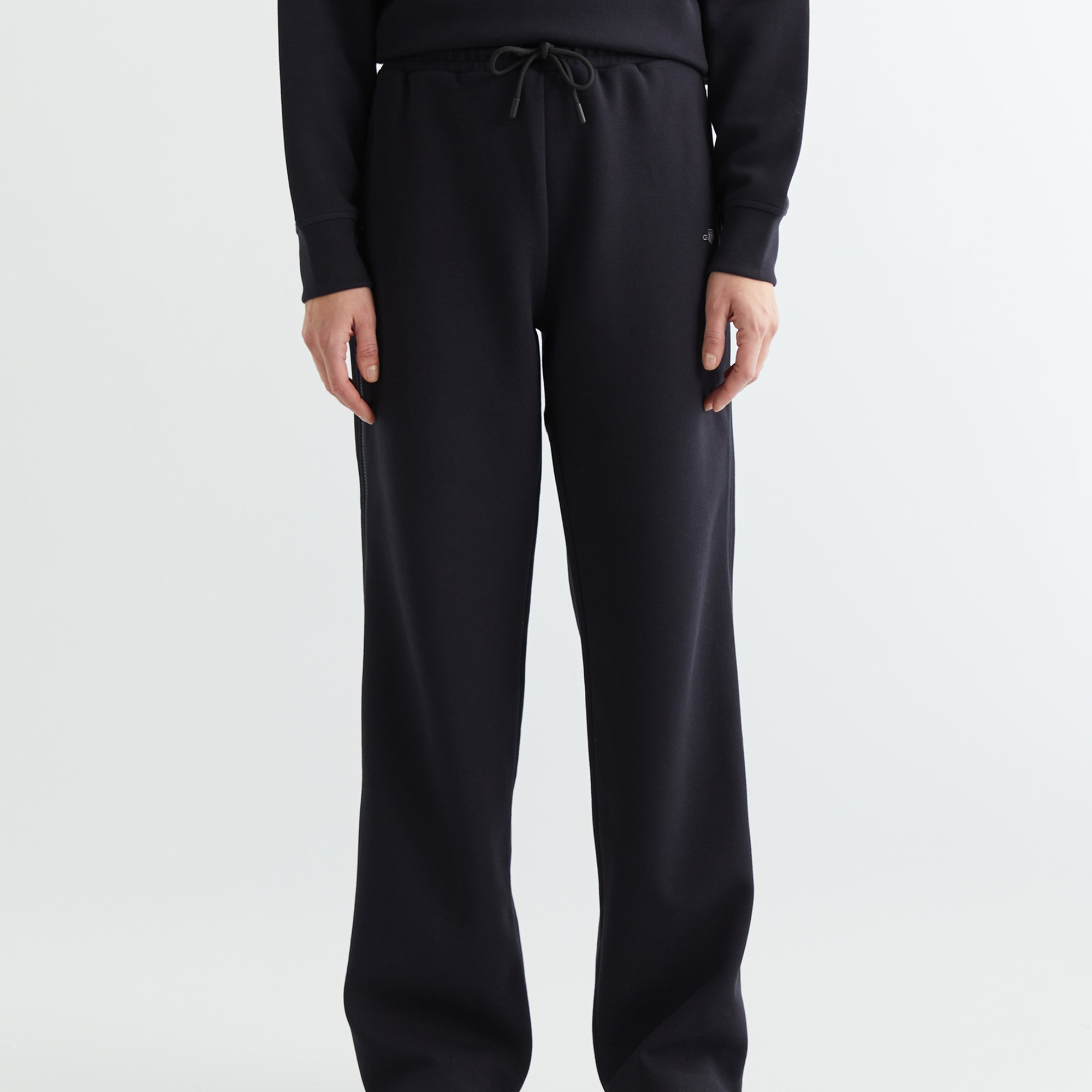 GANT Kadın Siyah Regular Fit Eşofman Altı