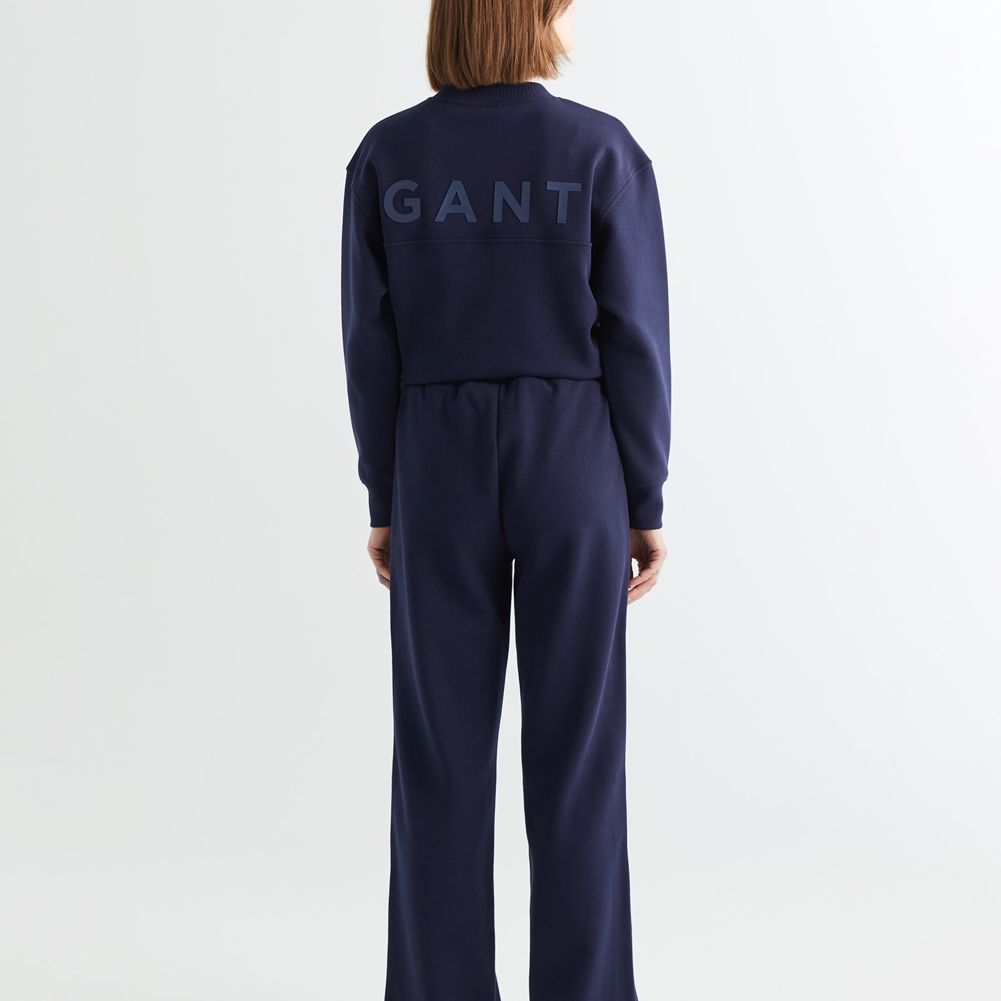 GANT Kadın Lacivert Regular Fit Eşofman Altı