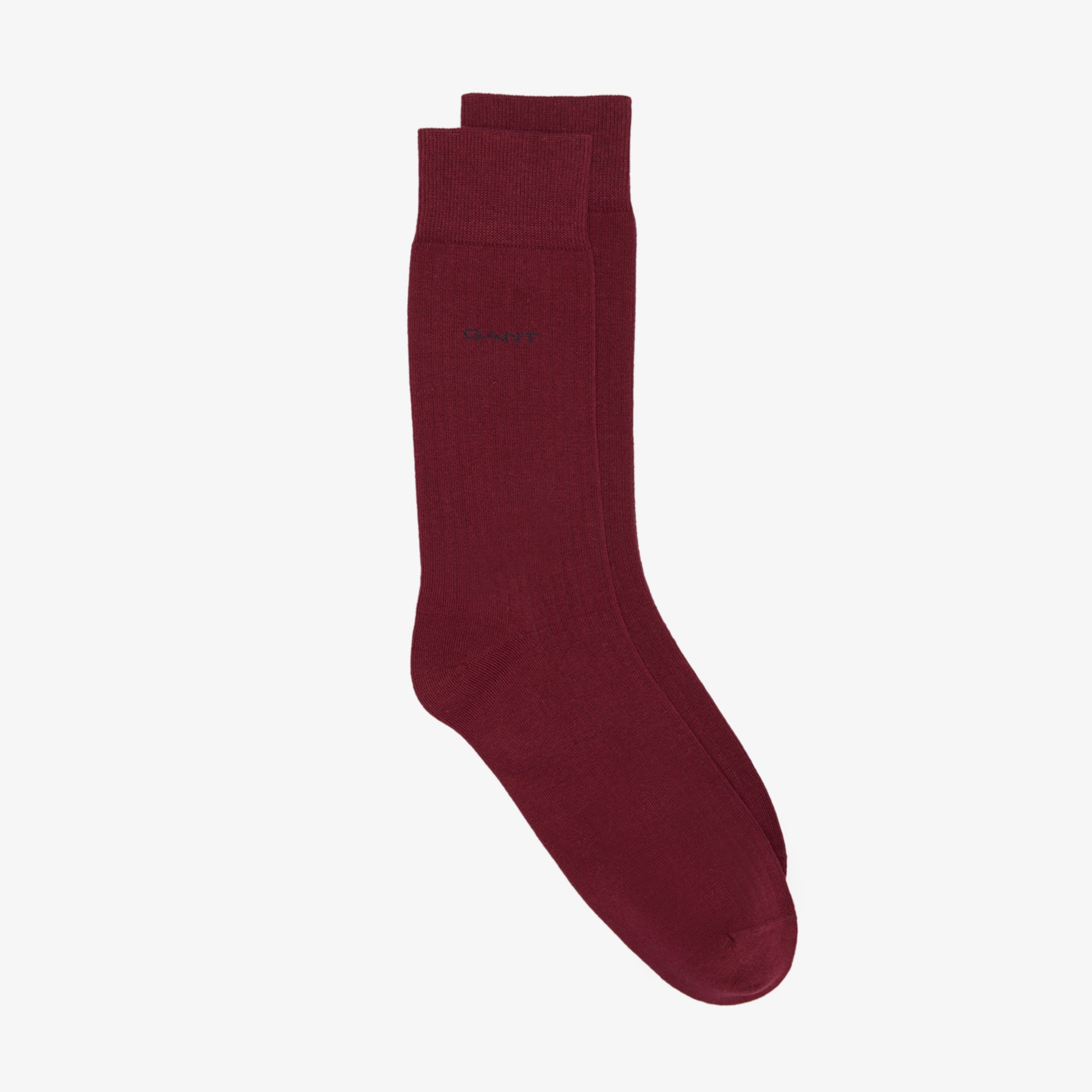 GANT Unisex Bordo Logolu Çorap