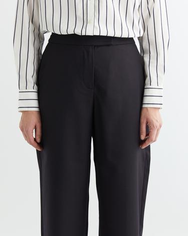  GANT Kadın Siyah Slim Fit Pantolon