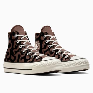  Converse Chuck Taylor All Star Lift Kadın Kahverengi Platform Sneaker