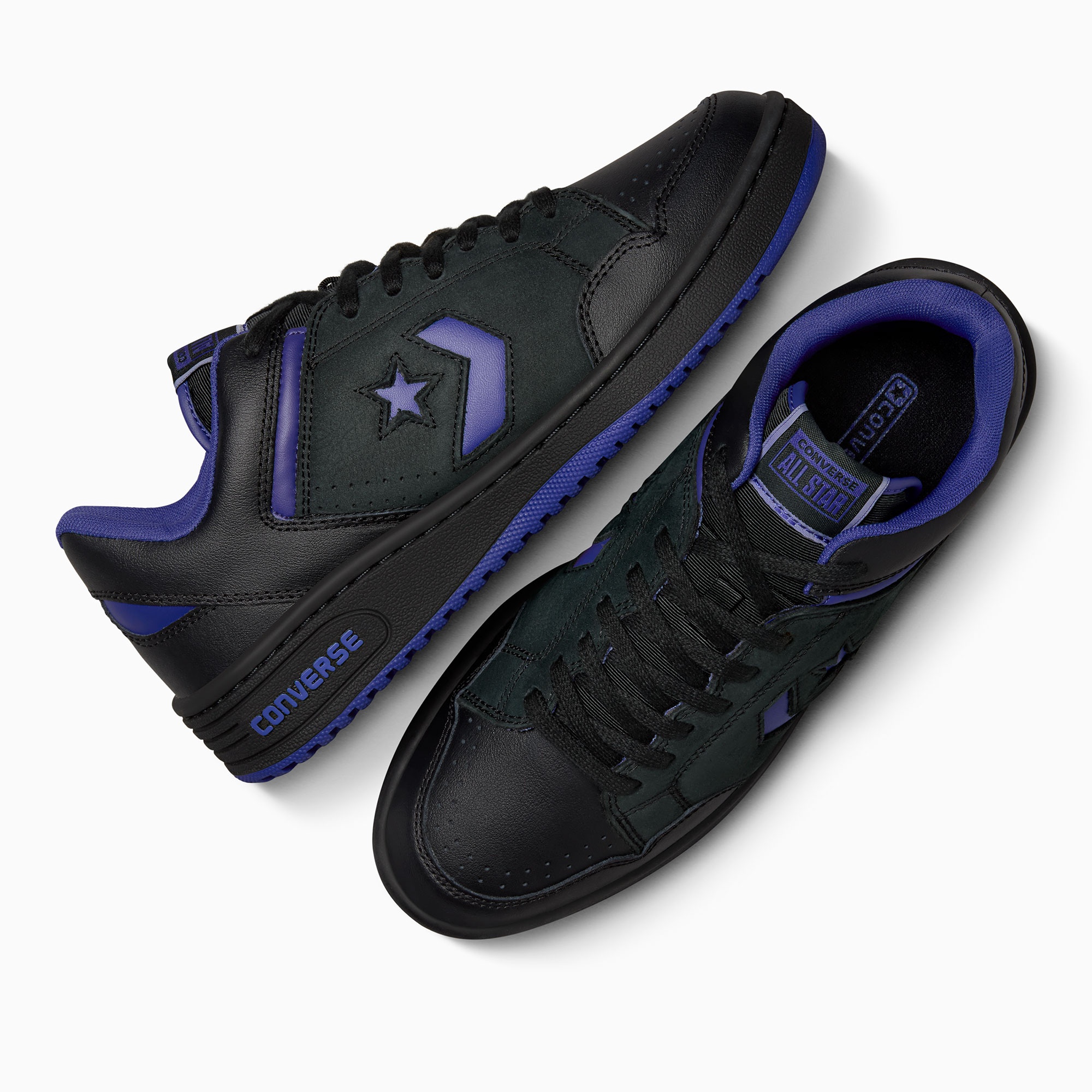 Converse Weapon Unisex Lacivert Deri Sneaker