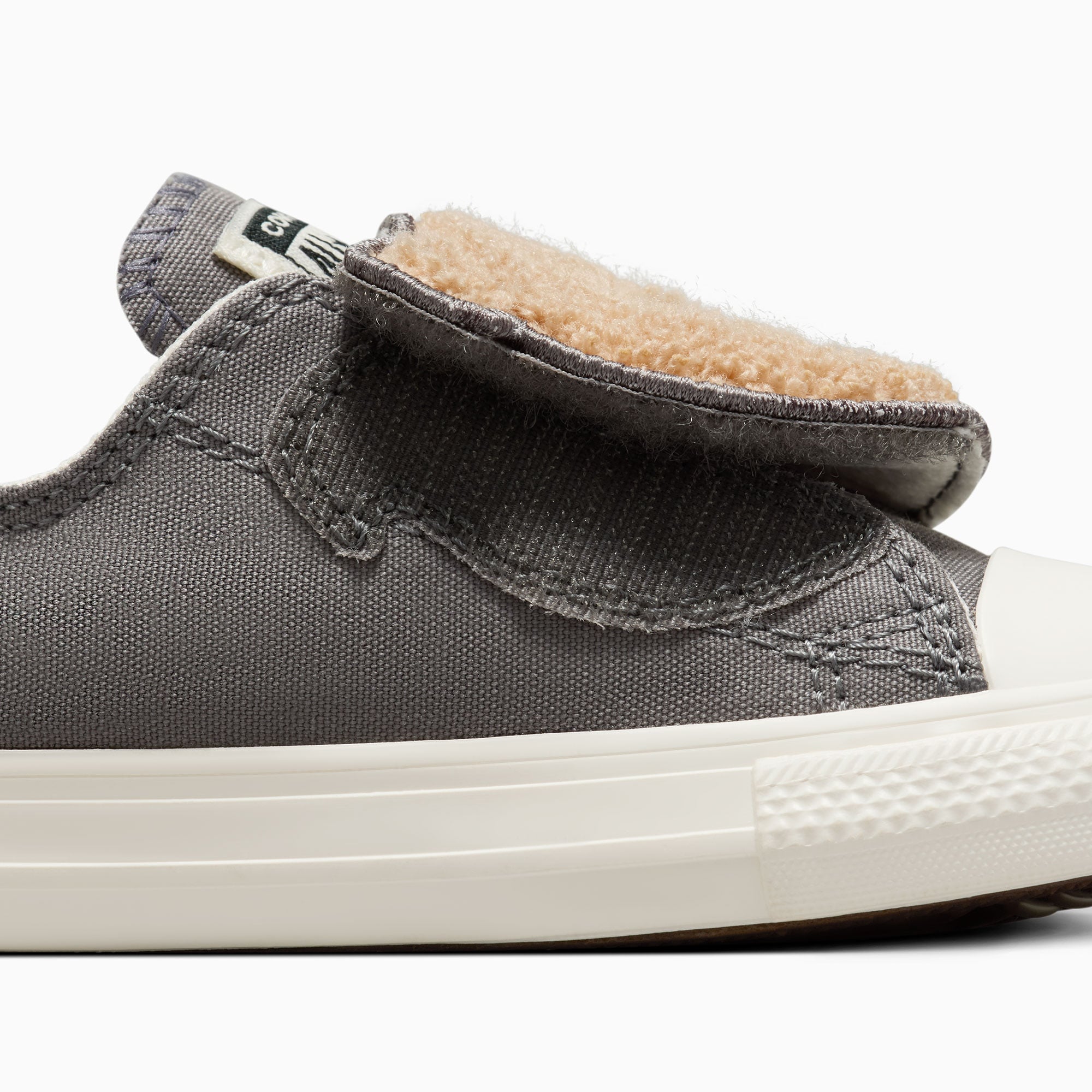 Converse Chuck Taylor All Star One Strap Çocuk Gri Sneaker