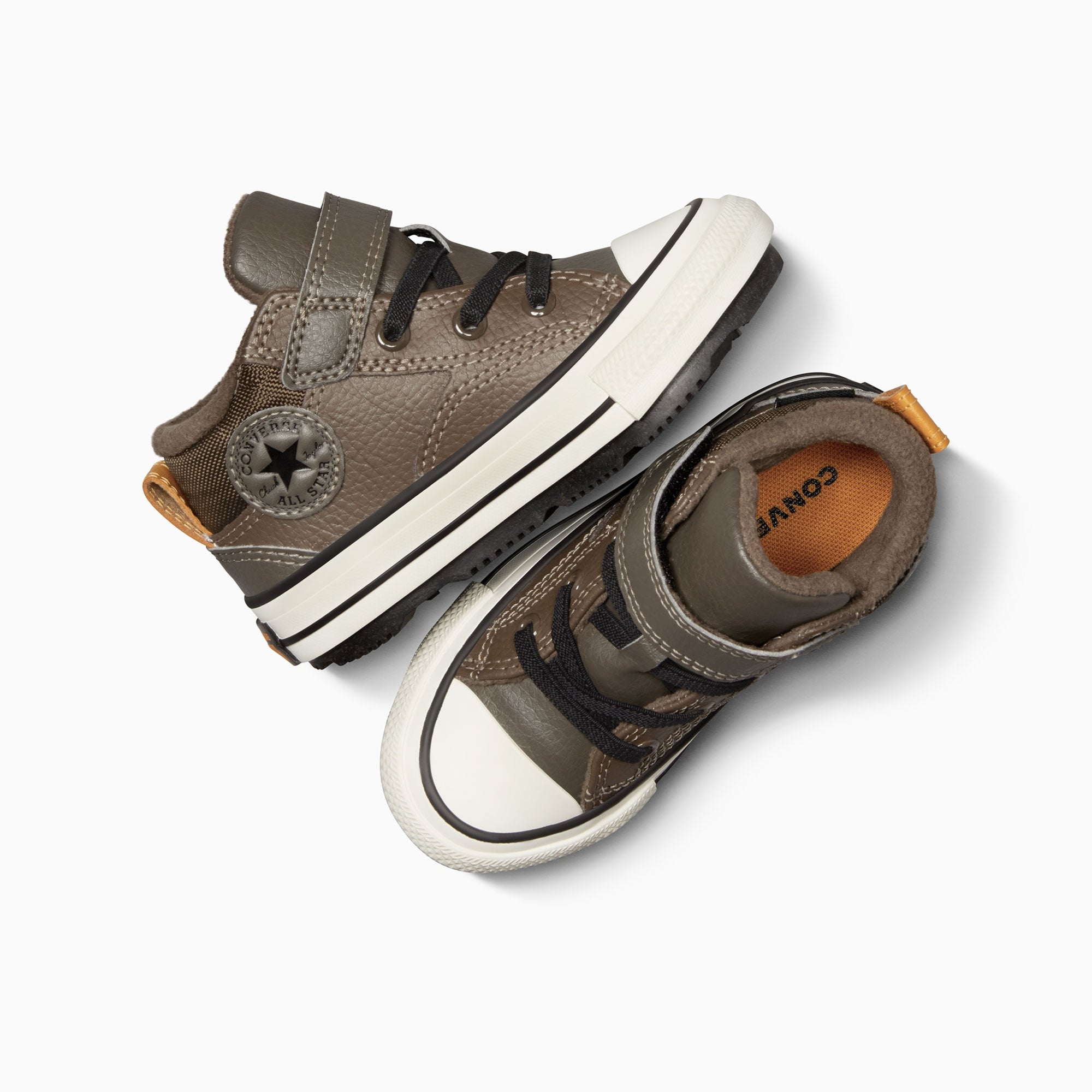 Converse Chuck Taylor All Star Malden Street Çocuk Kahverengi Deri Bot