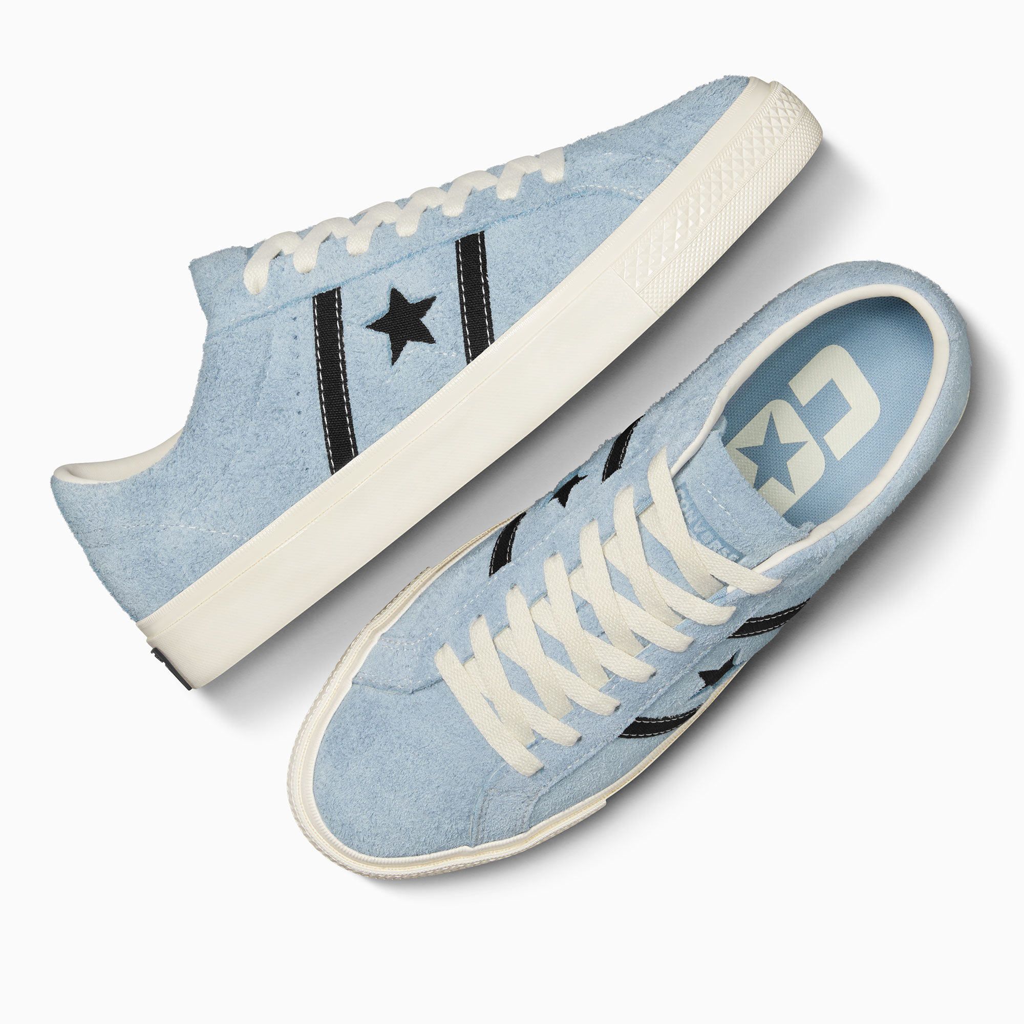 Converse One Star Academy Pro Unisex Mavi Süet Sneaker - Görsel 8