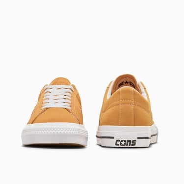  Converse One Star Pro Unisex Sarı Süet Sneaker