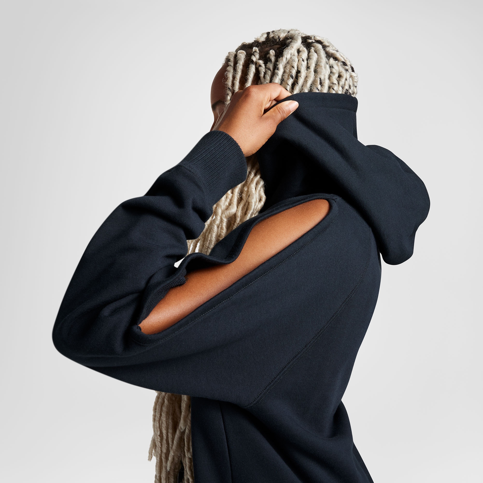 Converse Kadın Siyah Hoodie