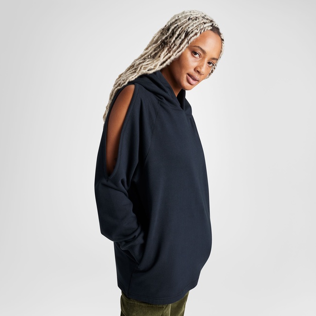  Converse Kadın Siyah Hoodie