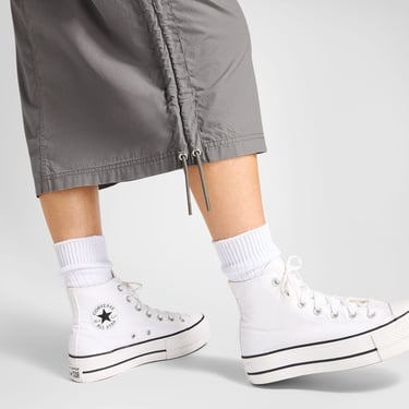  Converse Cargo Kadın Gri Etek