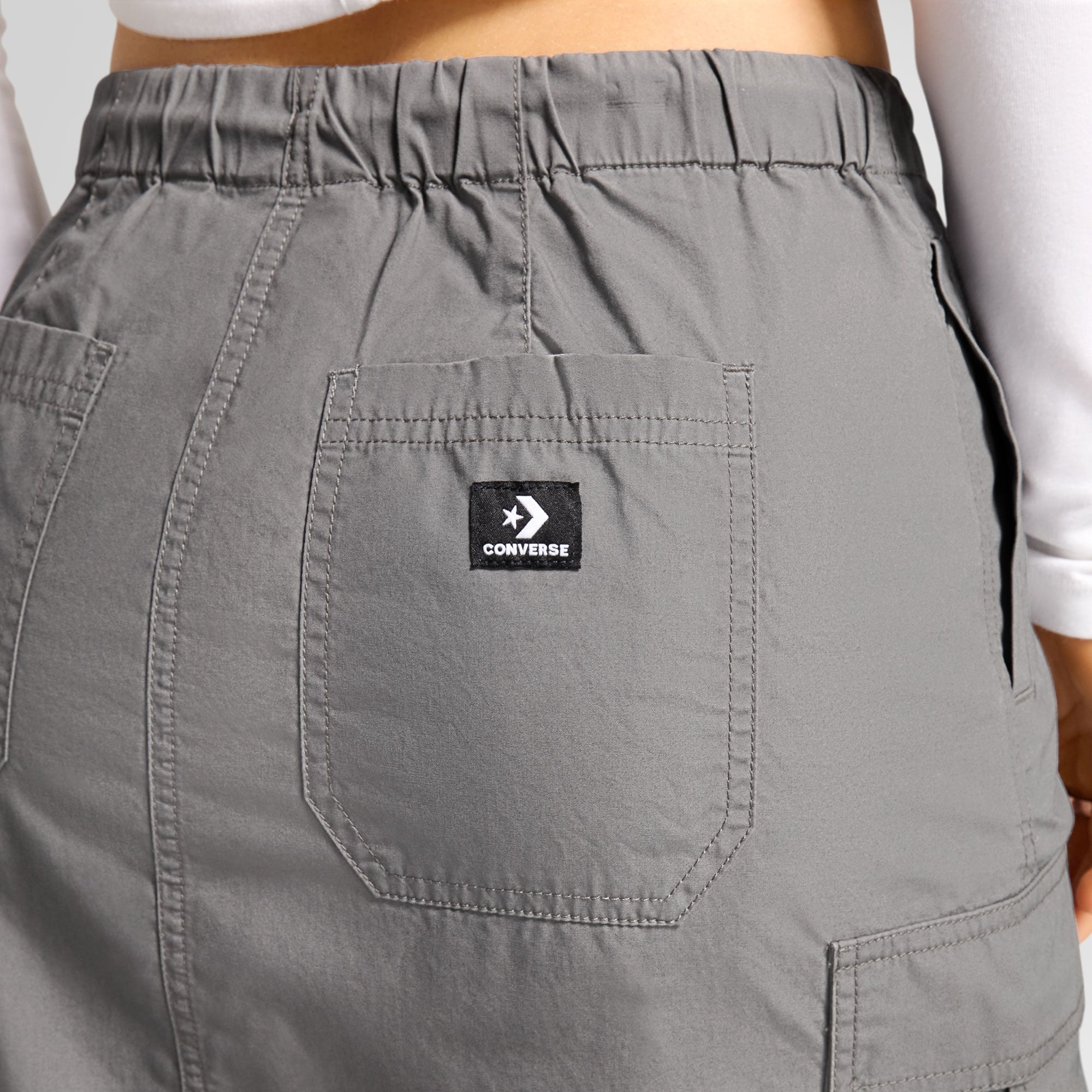 Converse Cargo Kadın Gri Etek