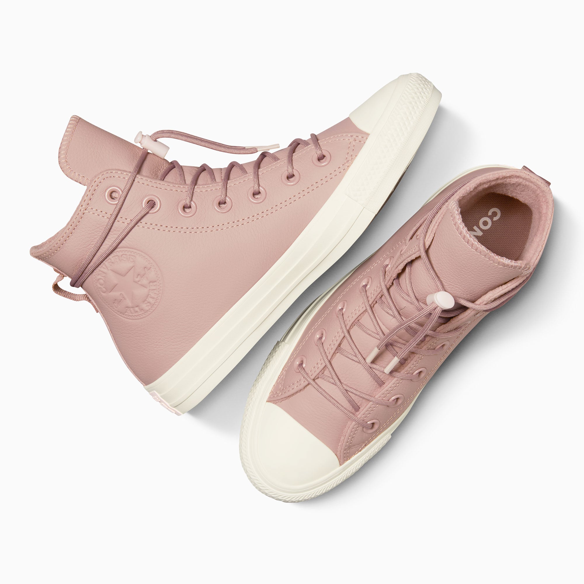 Converse Chuck Taylor All Star Unisex Pembe Deri Bot - Görsel 9
