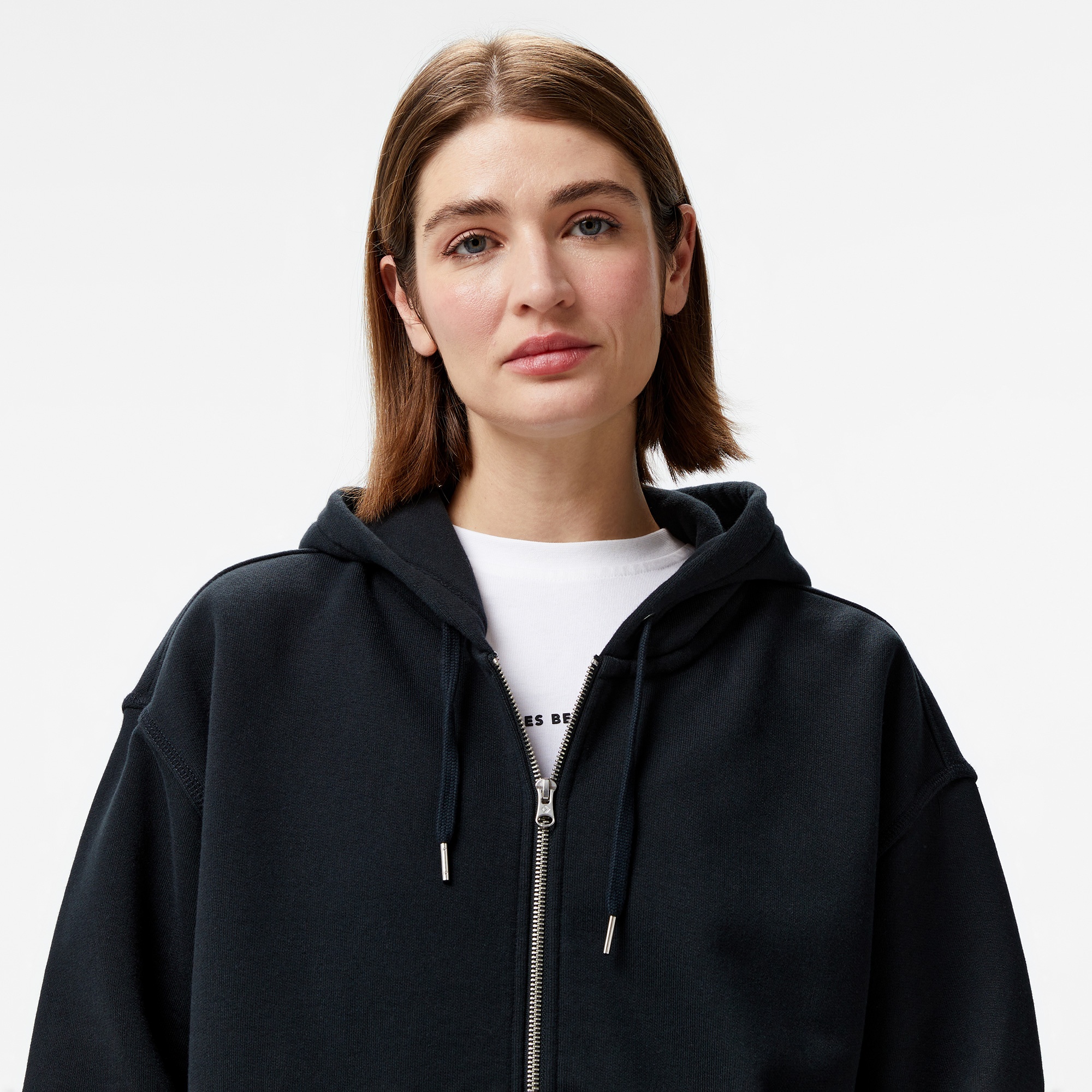 Converse Unisex Siyah Fermuarlı Eşofman Üstü