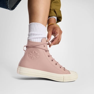  Converse Chuck Taylor All Star Unisex Pembe Deri Bot