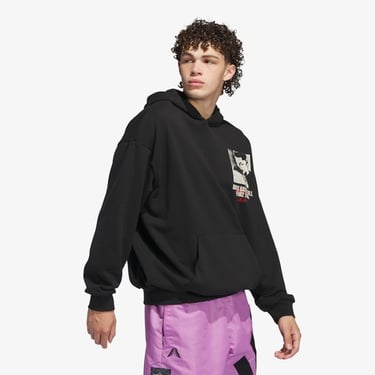  adidas A.E. Graphic Erkek Siyah Günlük Sweatshirt