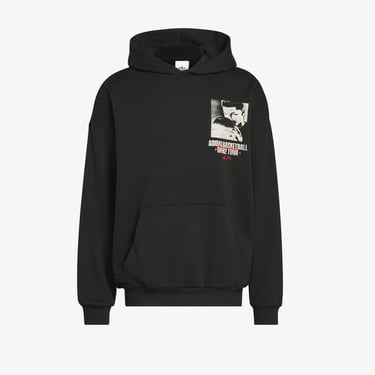  adidas A.E. Graphic Erkek Siyah Günlük Sweatshirt
