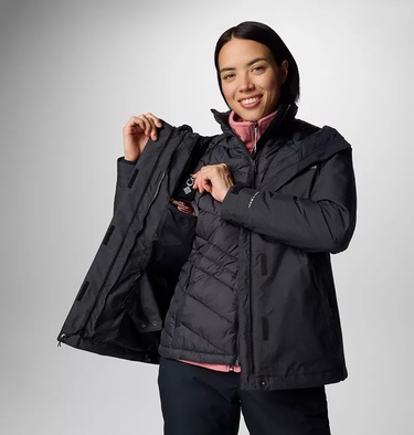  Columbia Whirlibird V Interchange Kadın Siyah Ceket