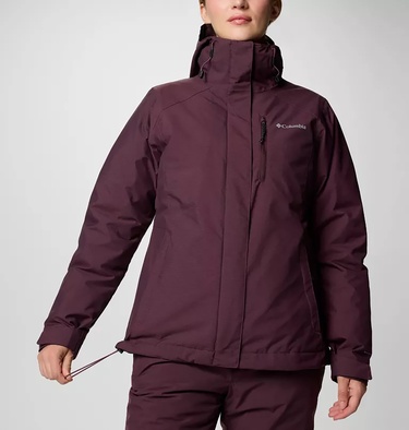  Columbia Whirlibird V Interchange Kadın Bordo Ceket
