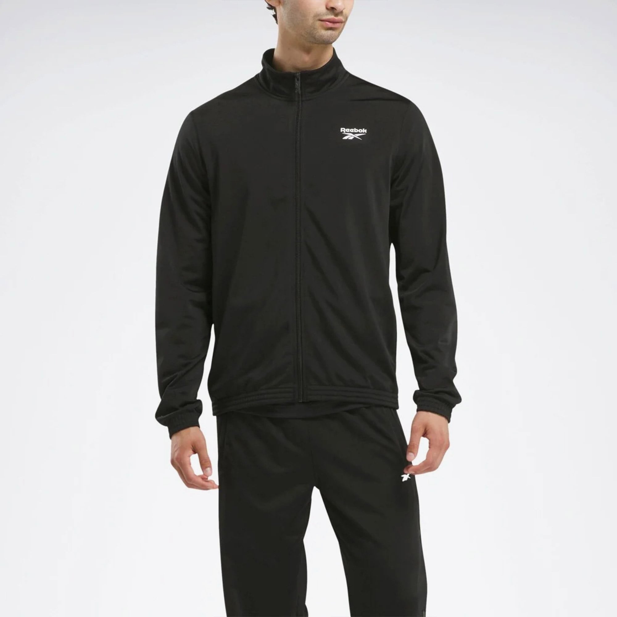  Reebok Identity Small Logo Track Erkek Siyah Günlük Ceket