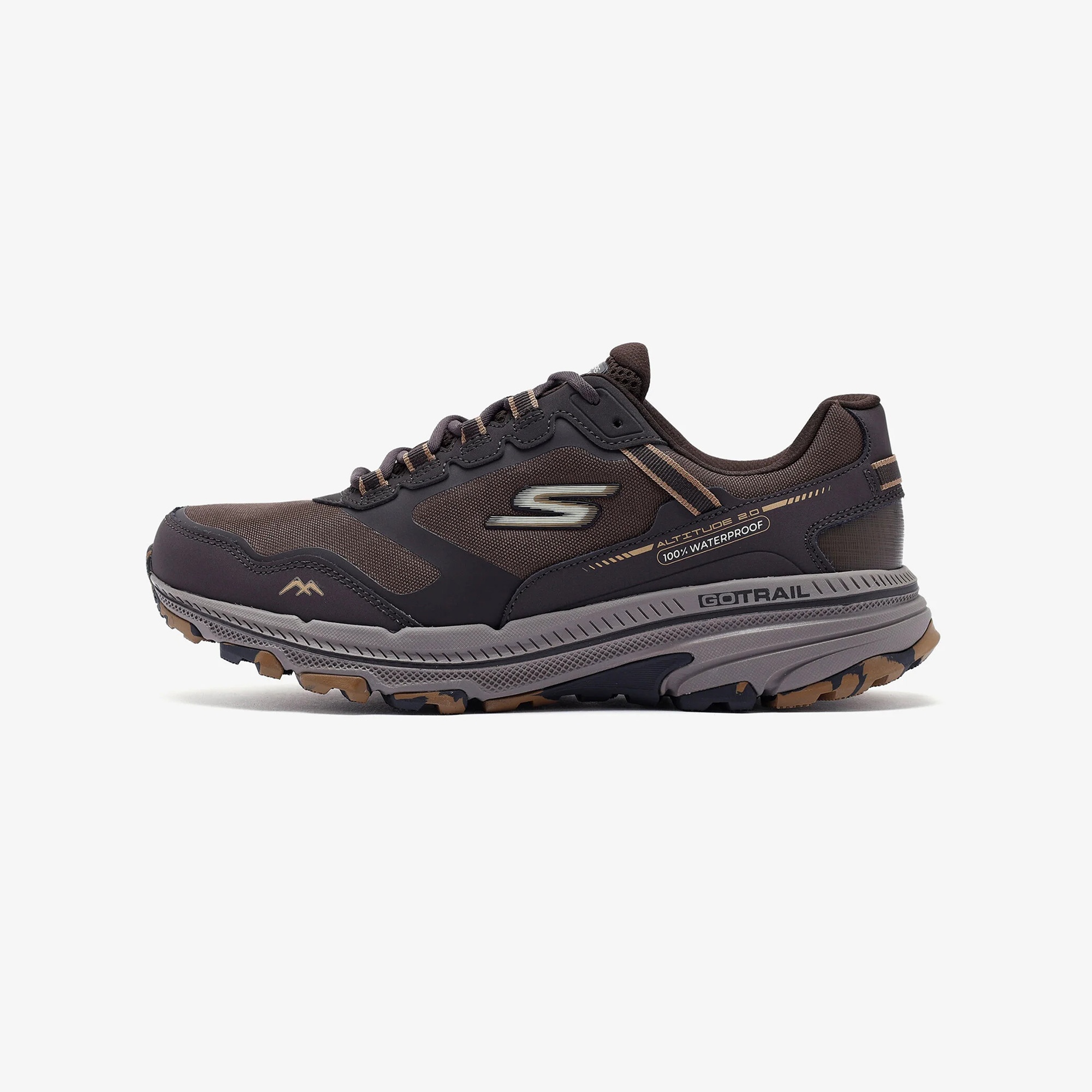Skechers Go Run Altitude 2.0 Pine Redge Erkek Kahverengi Koşu Ayakkabısı