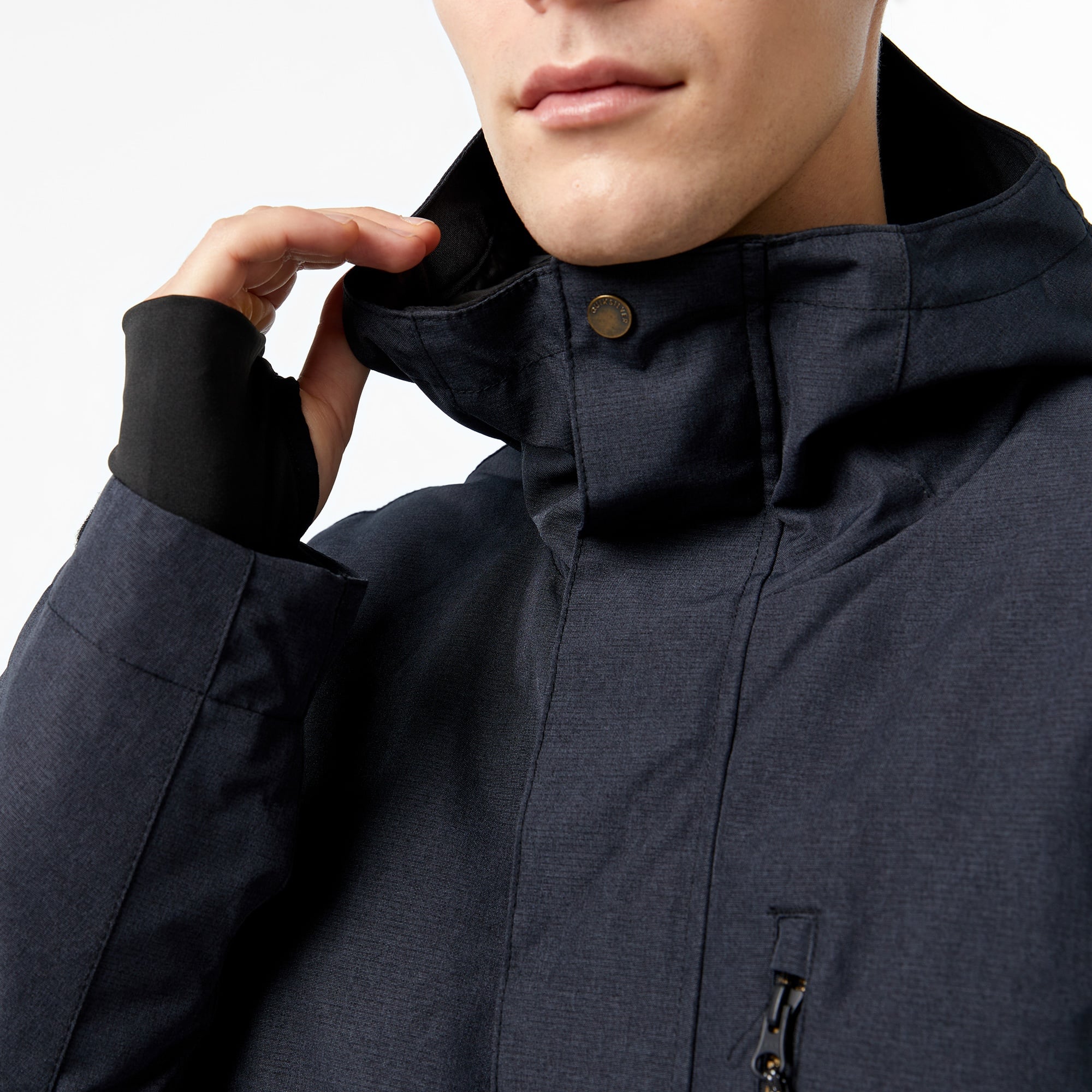 Quıksilver Mission Soli Erkek Siyah Snowboard Montu