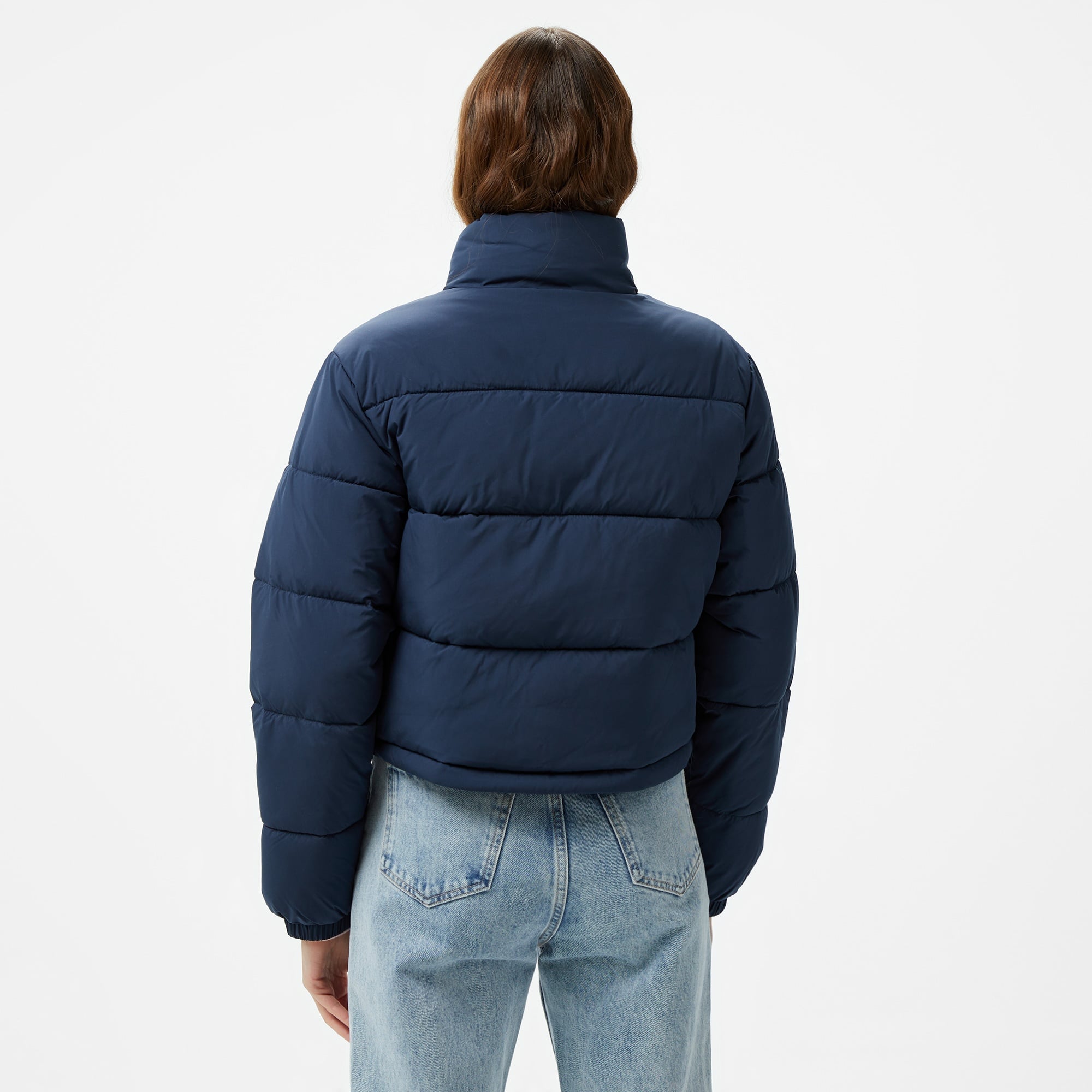 Tommy Hilfiger Jeans Essential Puffer Kadın Lacivert Ceket