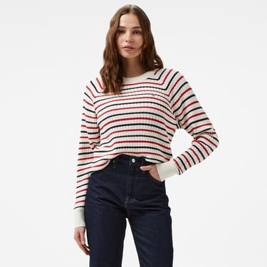  Tommy Hilfiger Kadın Beyaz Kazak