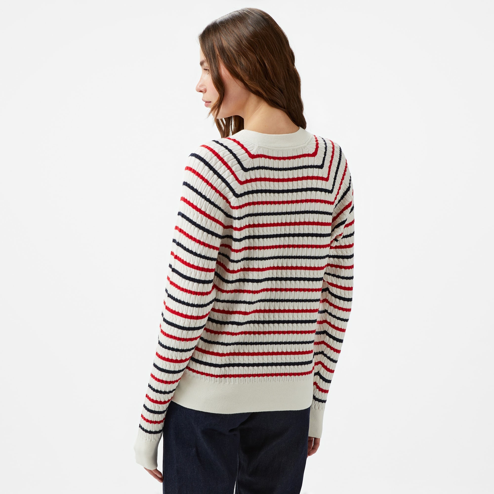 Tommy Hilfiger Kadın Beyaz Kazak