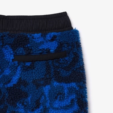  Erkek Tapered Fit Desenli Lacivert Eşofman Altı