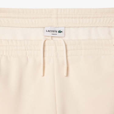  Lacoste Erkek Slim Fit Krem Eşofman Altı