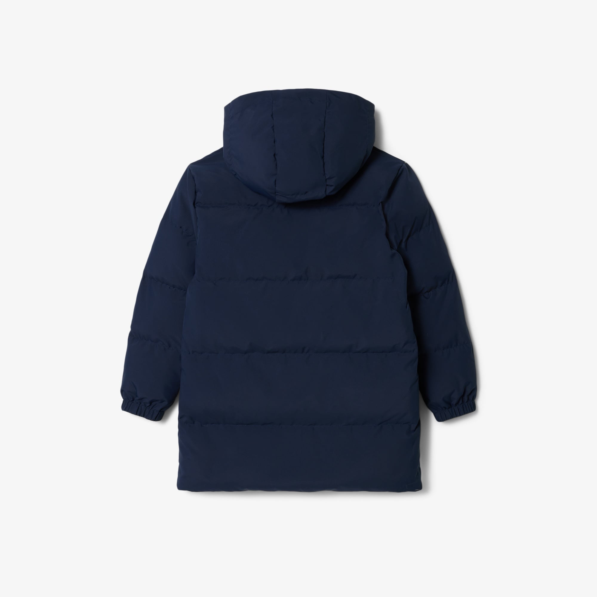 Lacoste Çocuk Kapüşonlu Lacivert Şişme Mont