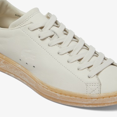  Lacoste Carnaby Set Kadın Krem Sneaker