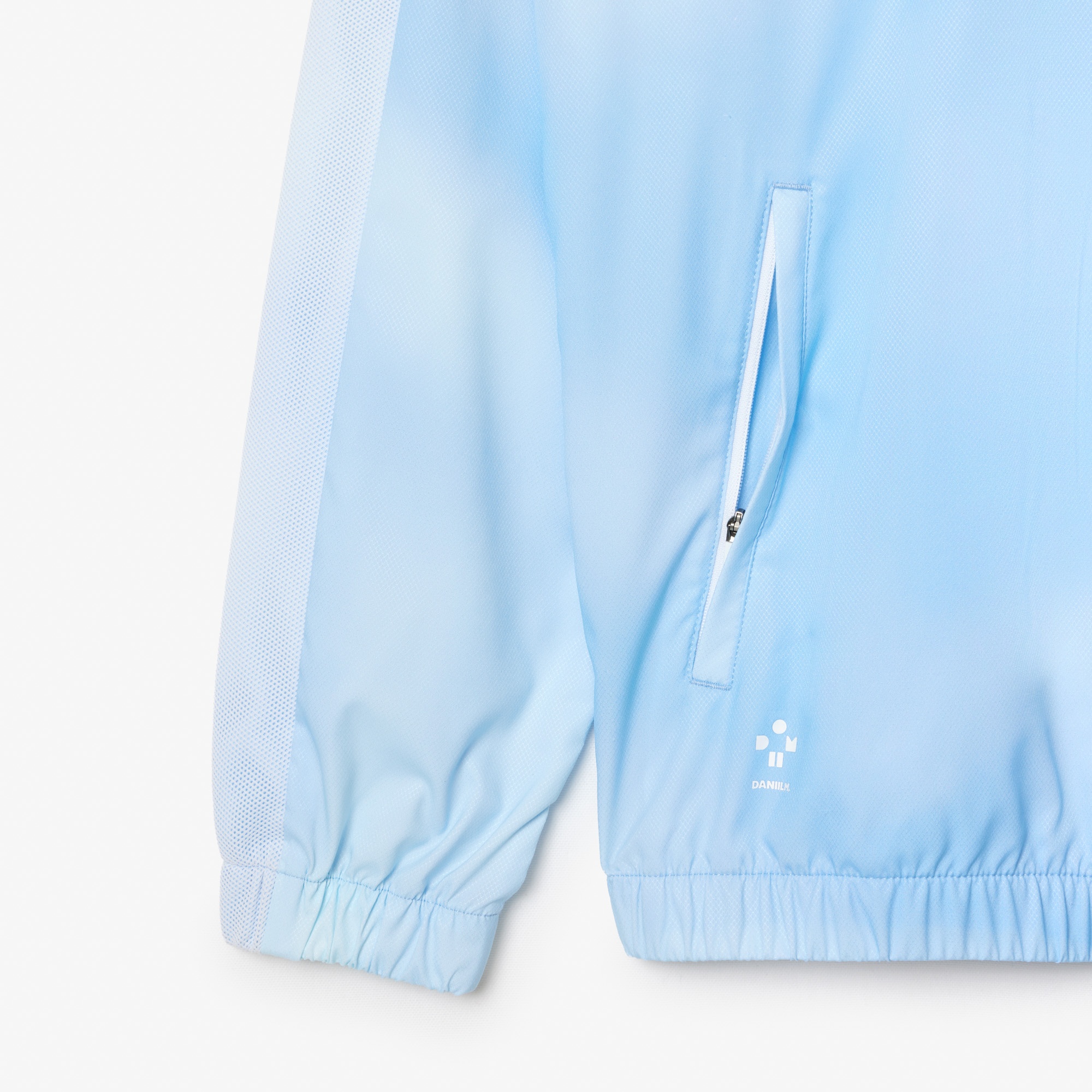 DANIIL MEDVEDEV Erkek Regular Fit Dik Yaka Desenli Mavi Eşofman Takımı