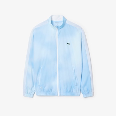  DANIIL MEDVEDEV Erkek Regular Fit Dik Yaka Desenli Mavi Eşofman Takımı