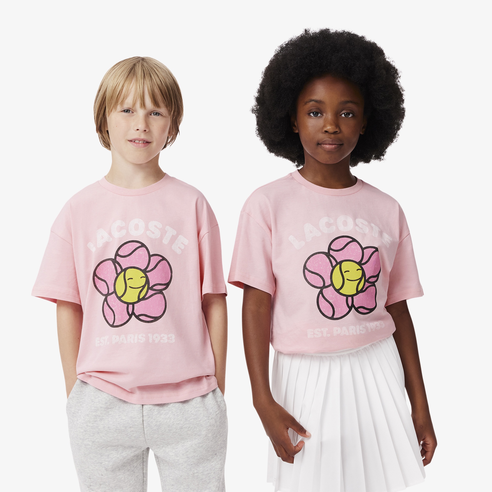 Çocuk Baskılı Pembe T-Shirt