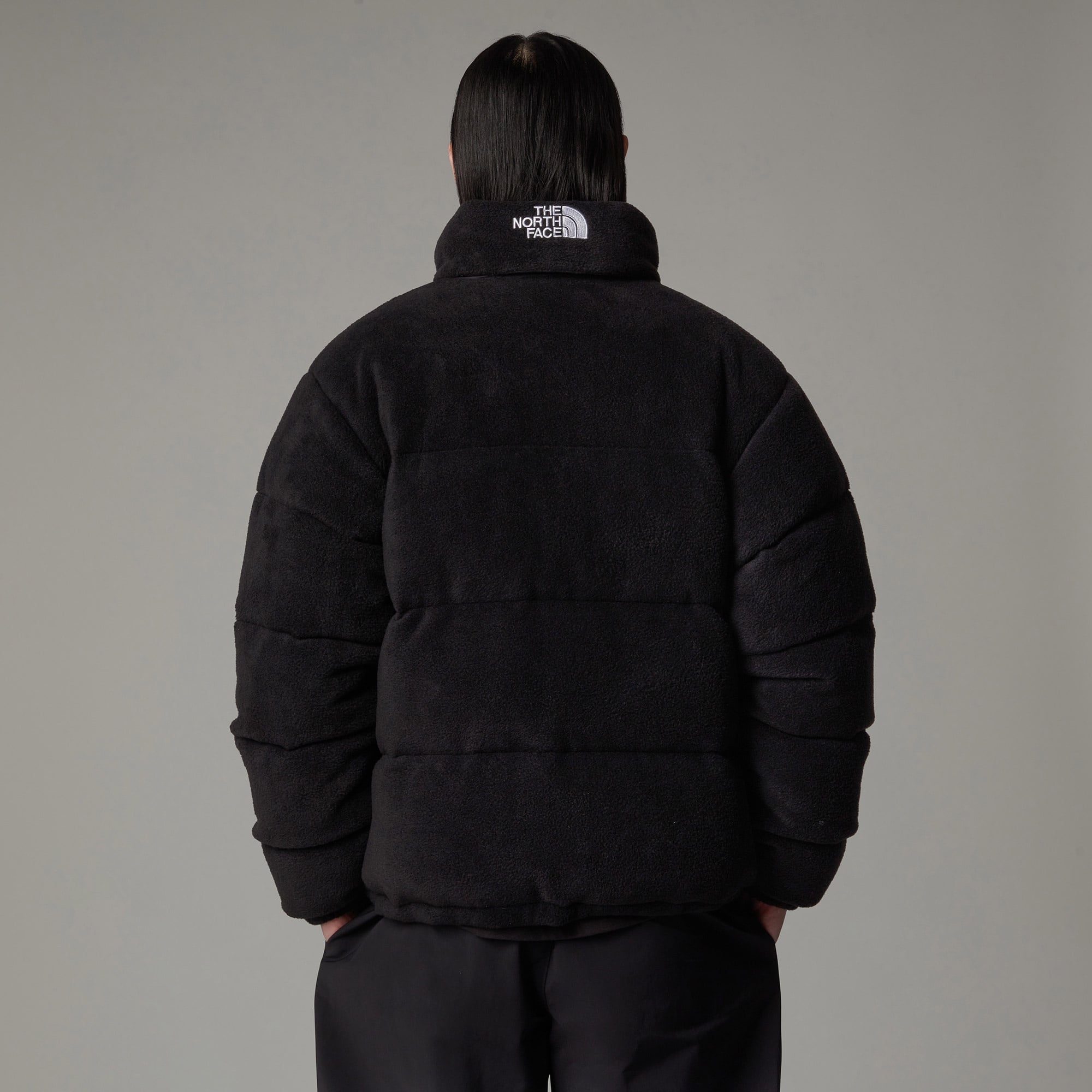 The North Face Erkek Polar Nuptse Siyah  Mont