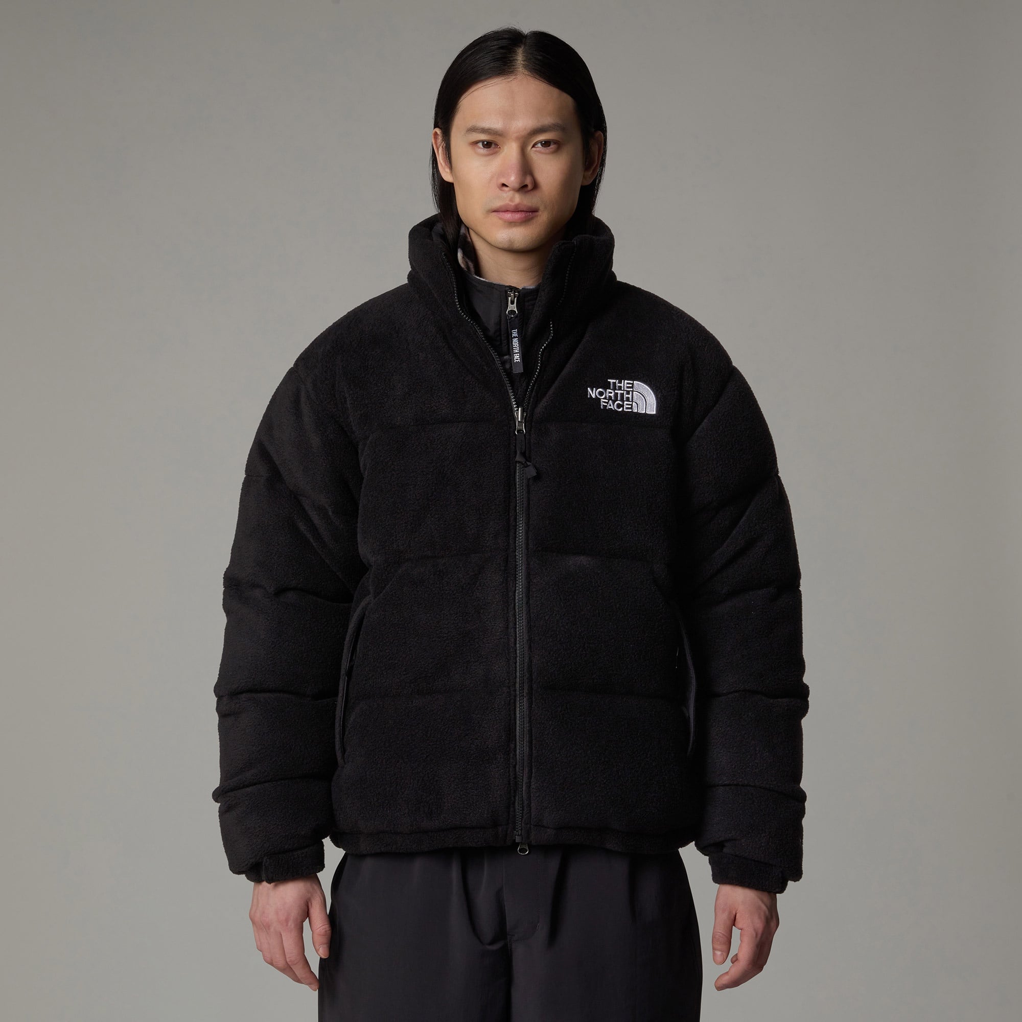 The North Face Erkek Polar Nuptse Siyah  Mont