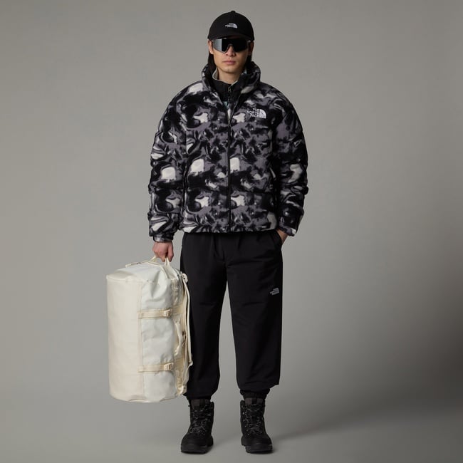  The North Face Polar Nuptse Erkek Desenli Siyah Mont