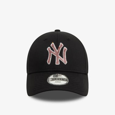  New Era Child Sequin 9Forty Neyyan Blkpnk Çocuk Siyah Şapka