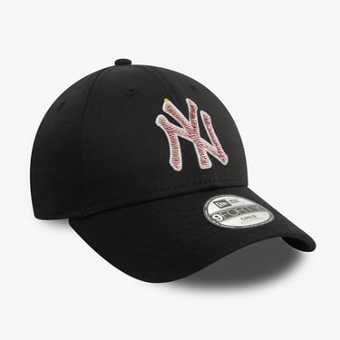  New Era Child Sequin 9Forty Neyyan Blkpnk Çocuk Siyah Şapka