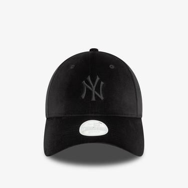  New Era Velour Midi 9Forty Neyyan Blkblk Kadın Siyah Şapka