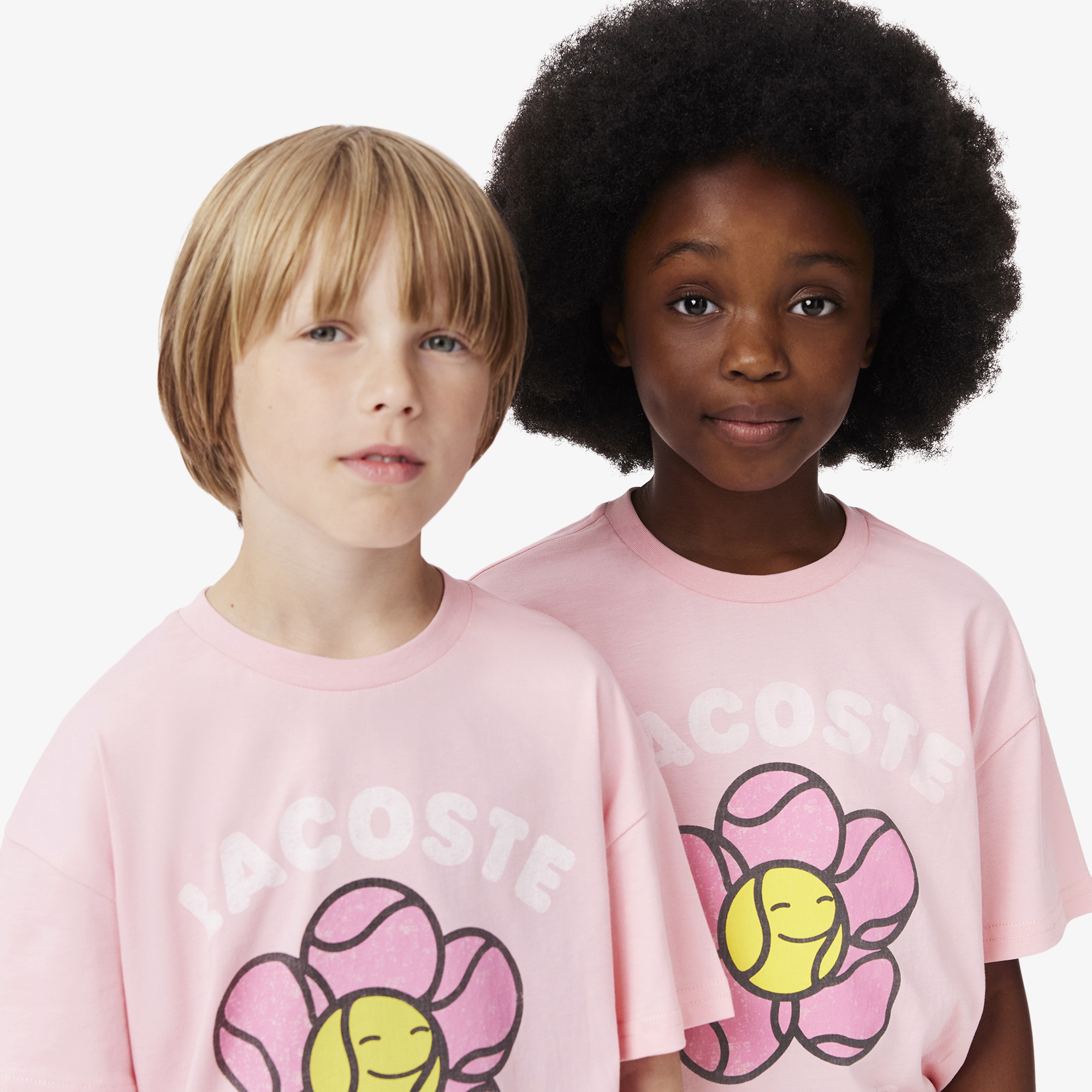 Çocuk Baskılı Pembe T-Shirt