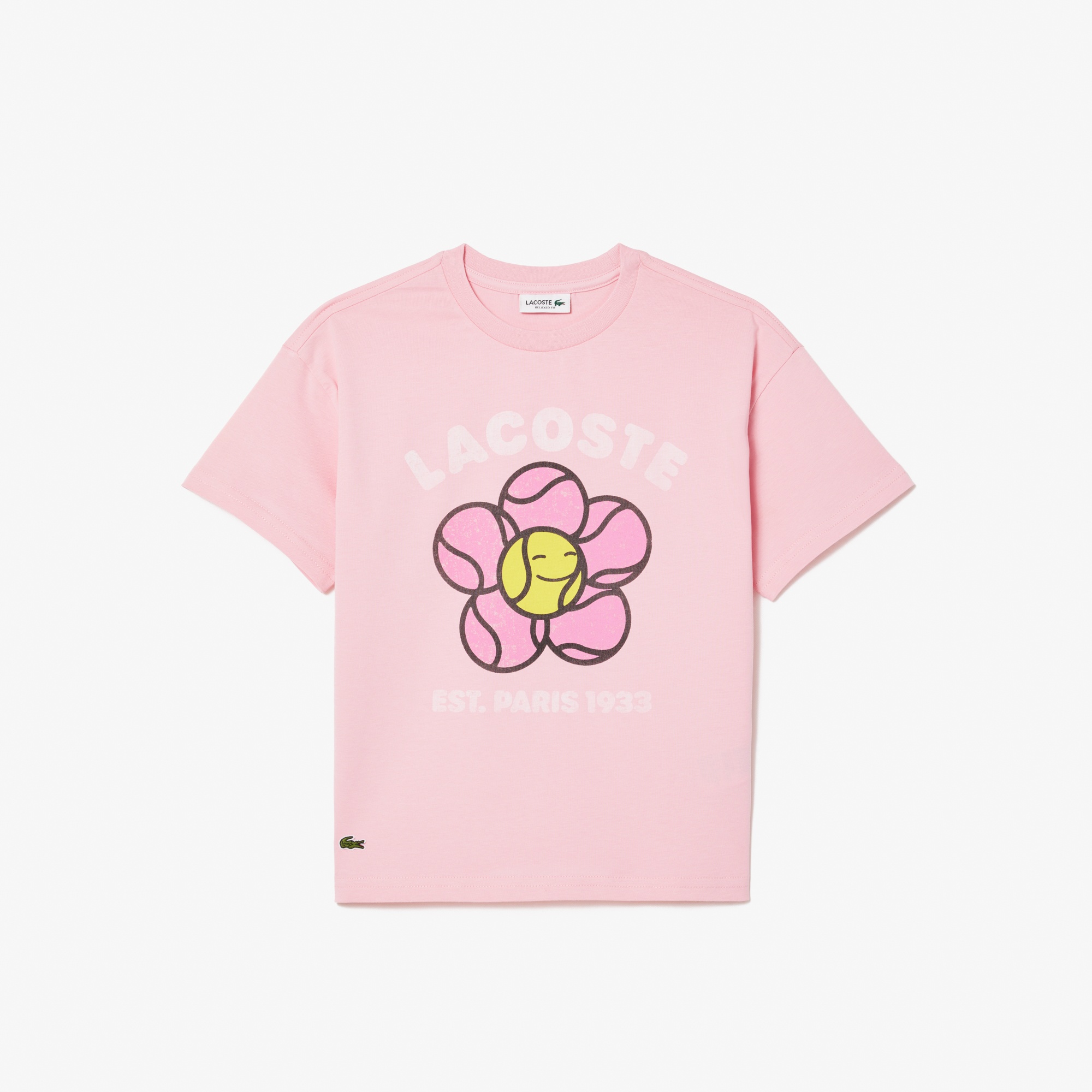 Çocuk Baskılı Pembe T-Shirt